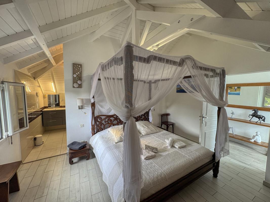35.Location villa piscine vue mer Saint François Guadeloupe_Chb4